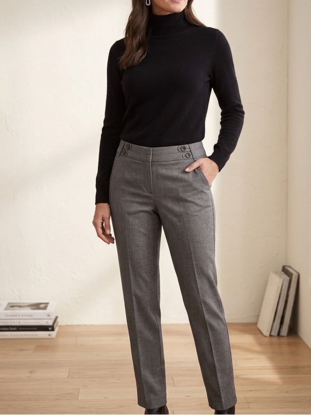 Larry Levine Slim Dress Pants